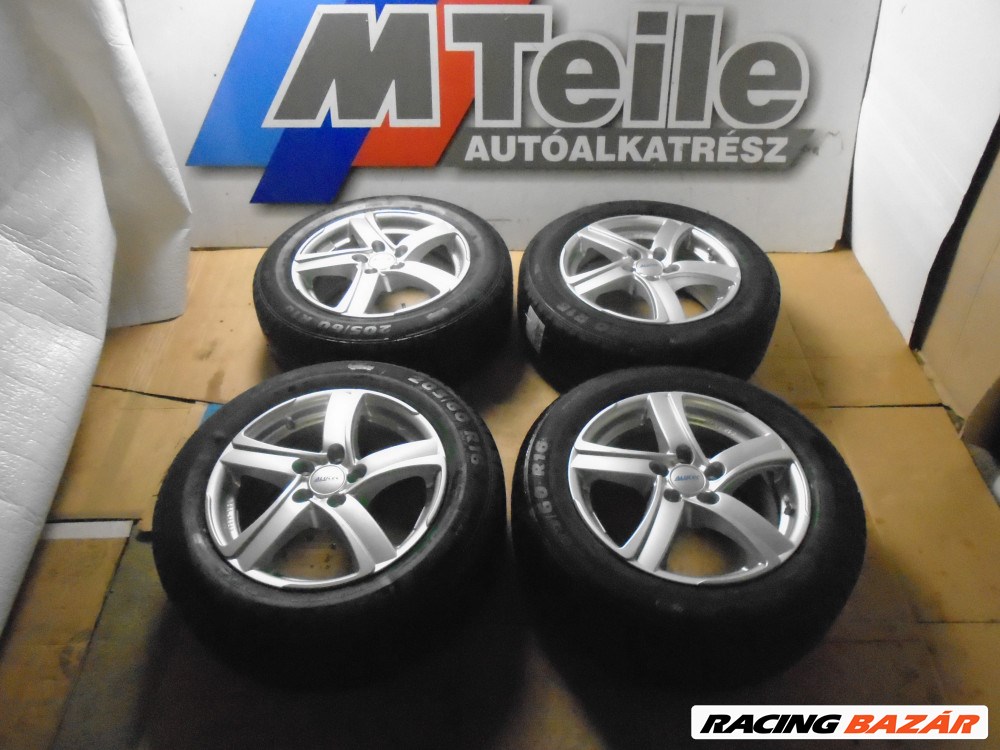 ÁR/DB! [BONTOTT, UTÁNGYÁRTOTT] ALUTEC ALUFELNI SZETT 16&quot; TÉLI GUMIKKAL- 205/60R16 - 92H - PLATIN - RP60 WINTER - DOT:3017 - 7,2mm  1. kép